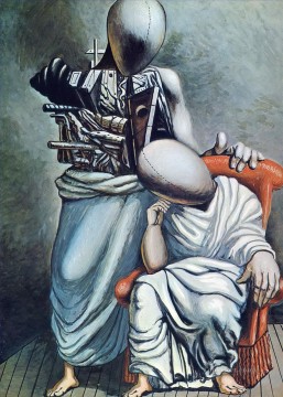  Chirico Pintura al %C3%B3leo - el único consuelo 1958 Giorgio de Chirico Surrealismo metafísico